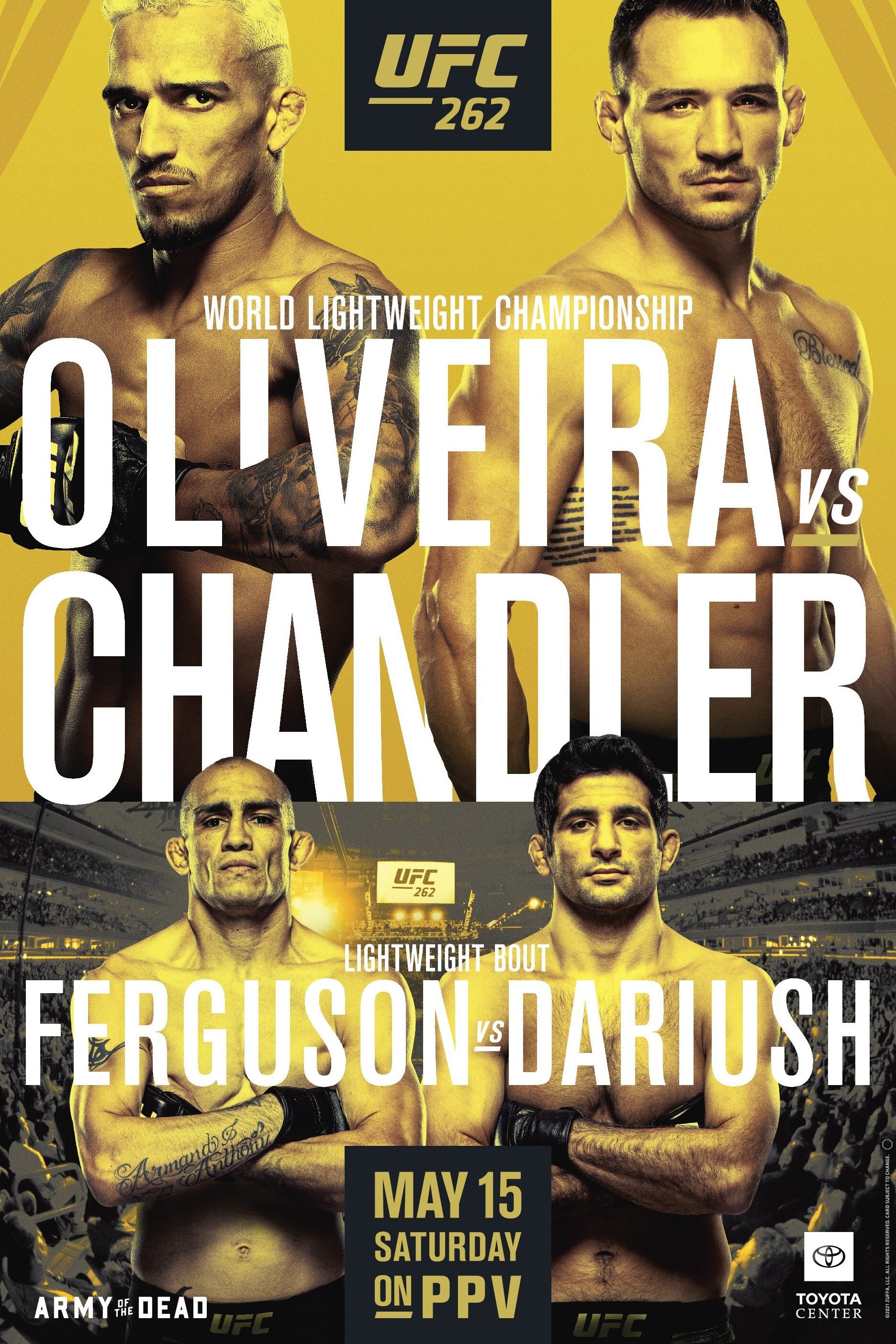 Affiche du film UFC 262: Oliveira vs. Chandler