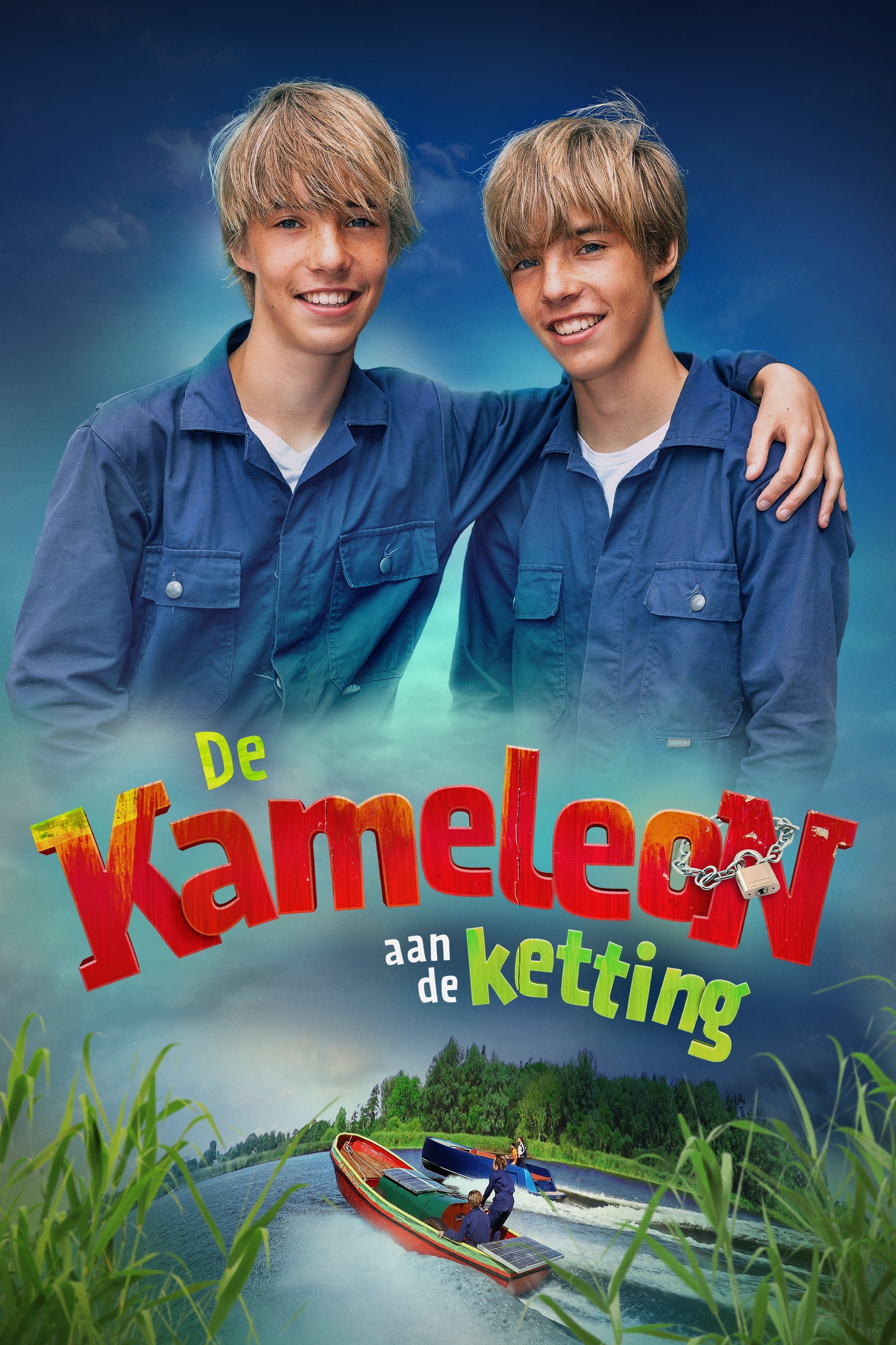 Poster de De Kameleon aan de ketting