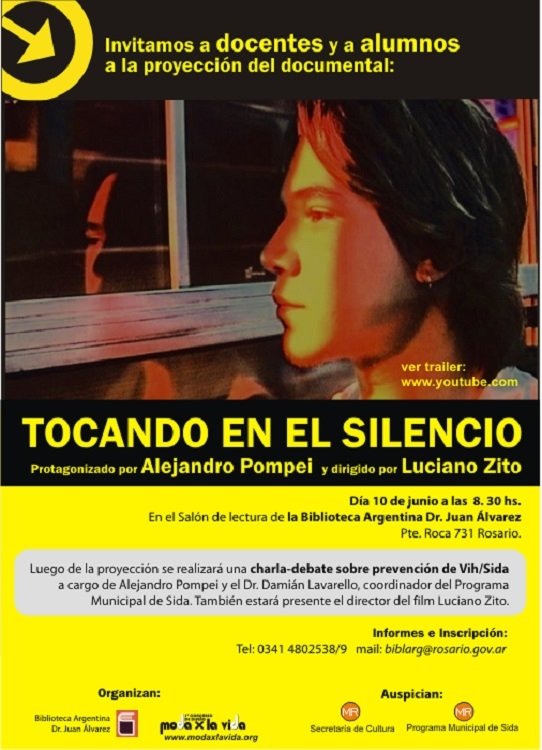 Poster de Tocando en el silencio