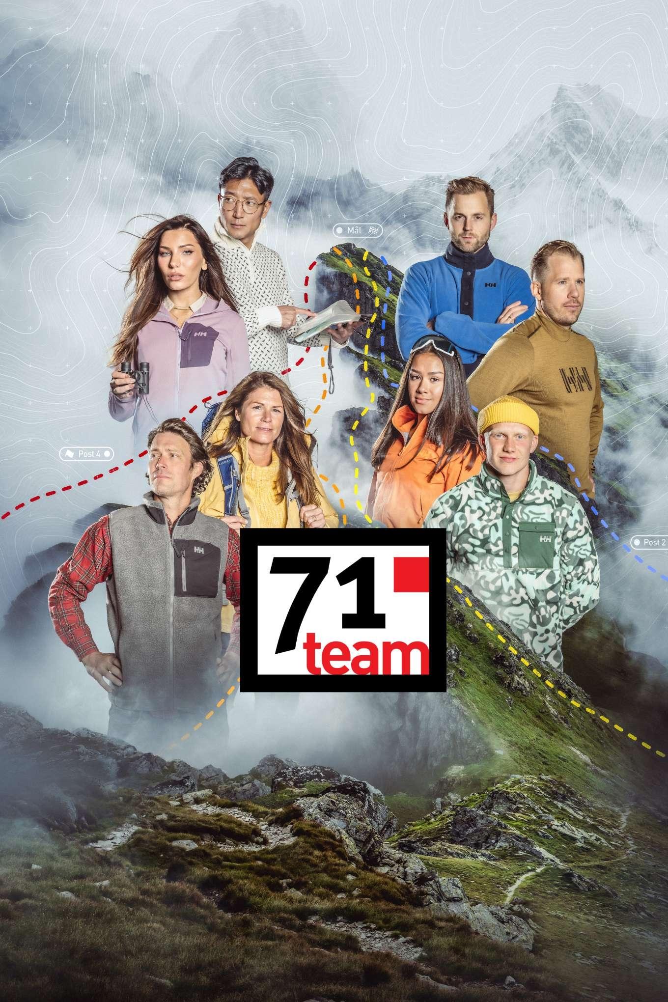 Poster de 71° nord - team