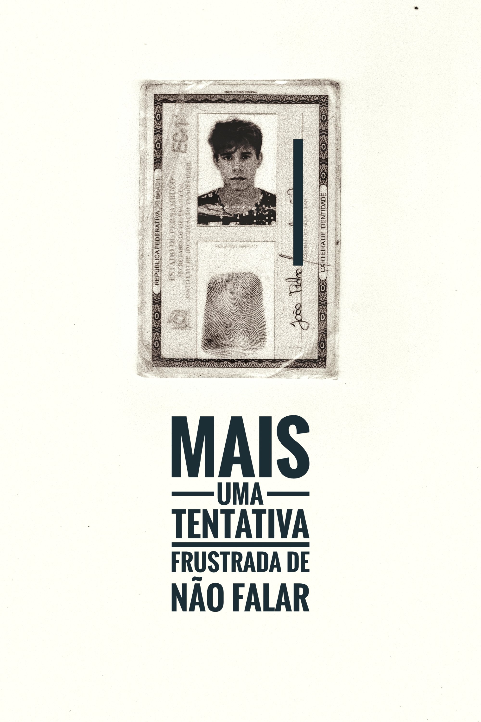 Poster de Mais uma Tentativa Frustrada de Não Falar