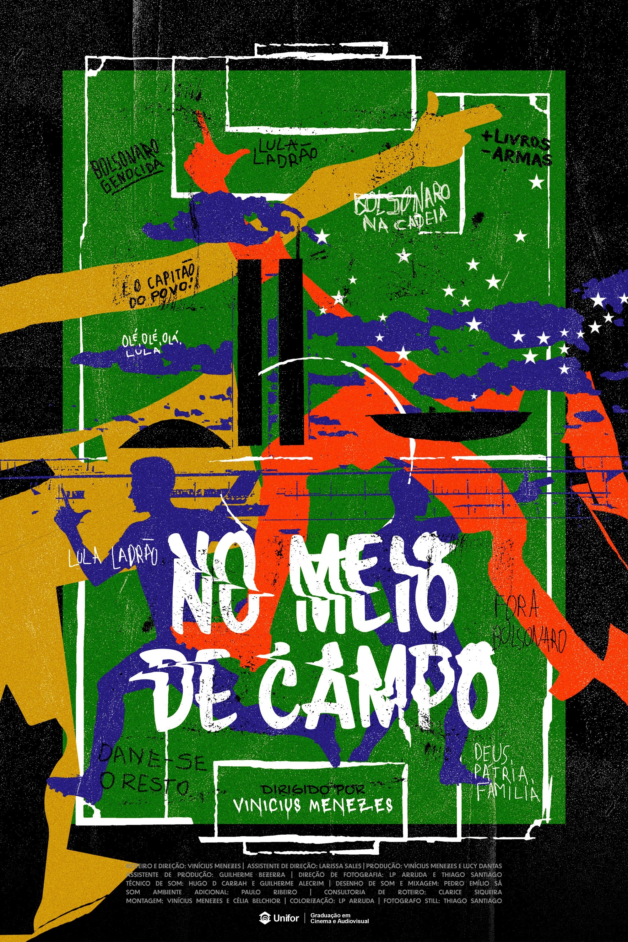 Poster de No Meio de Campo