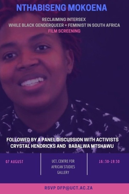 Poster de Reclaiming Intersex (while Black, genderqueer and feminist in South Africa)