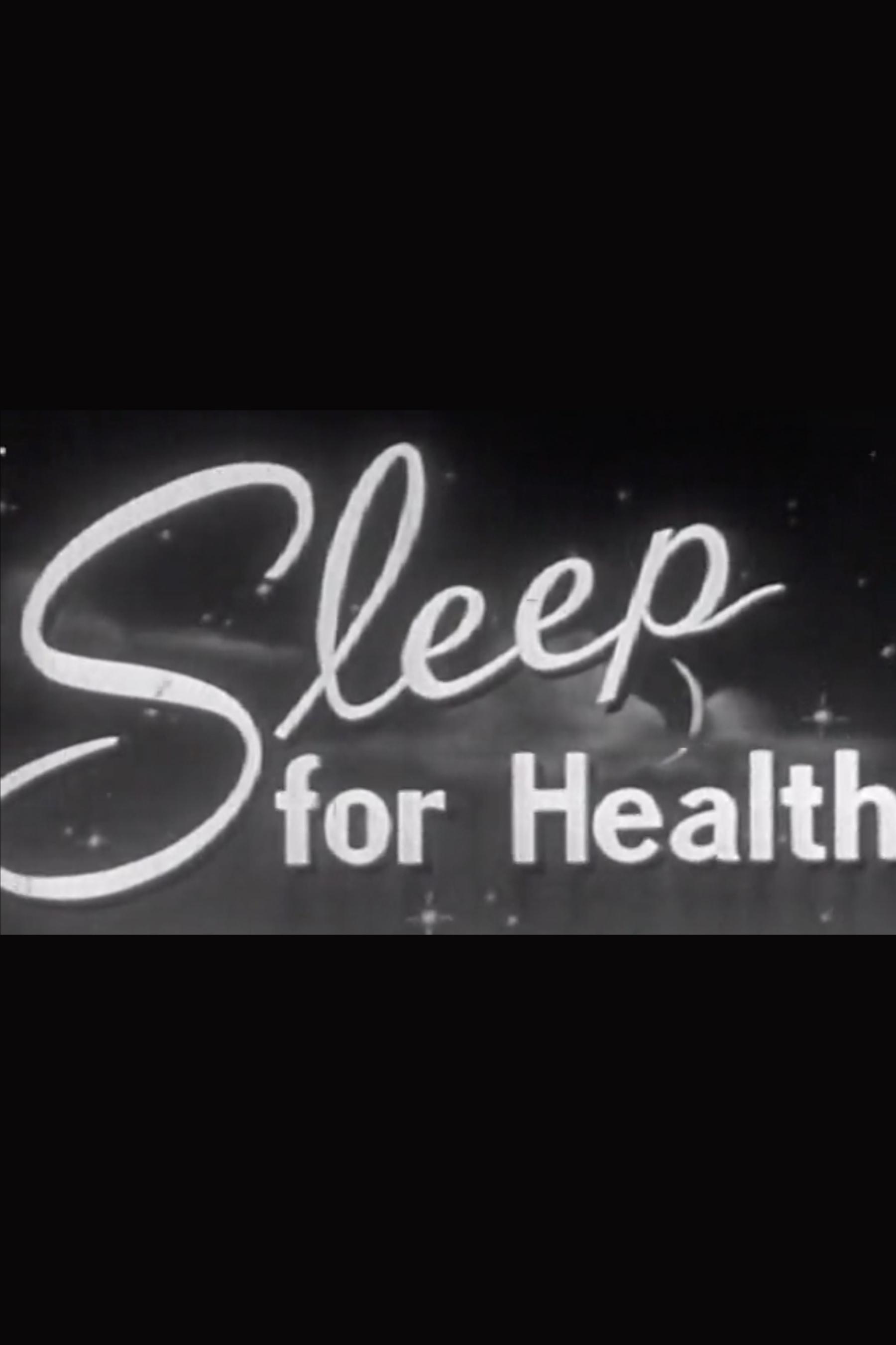 Poster de Sleep for Health