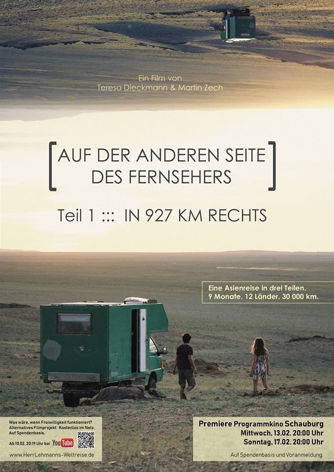 Poster de In 927km rechts: Teil 1: Auf der anderen Seite des Fernsehers