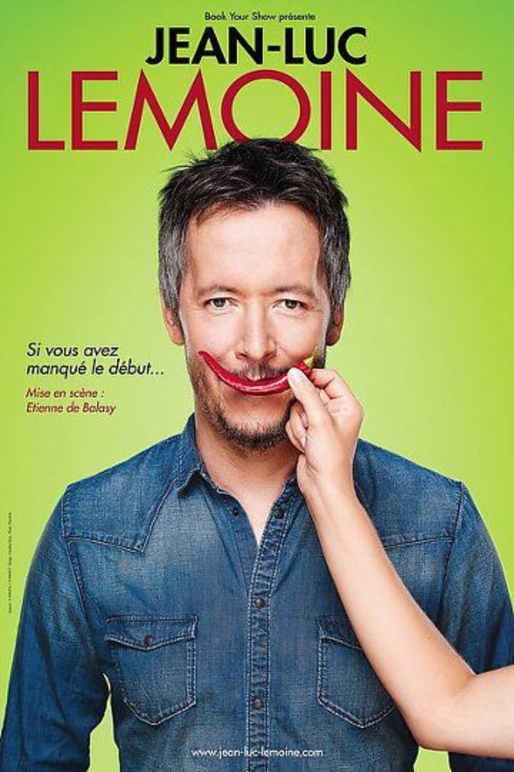 Poster de Jean-Luc Lemoine - Si vous avez manqué le début...