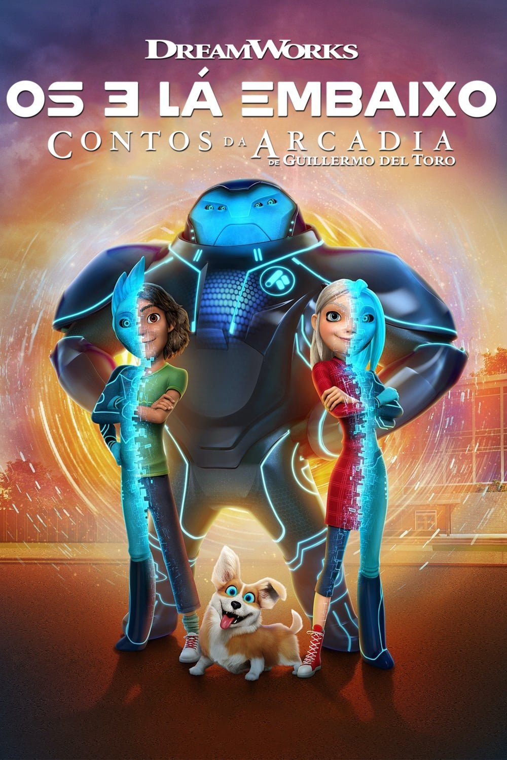 Poster de Os 3 Lá Embaixo: Contos da Arcadia