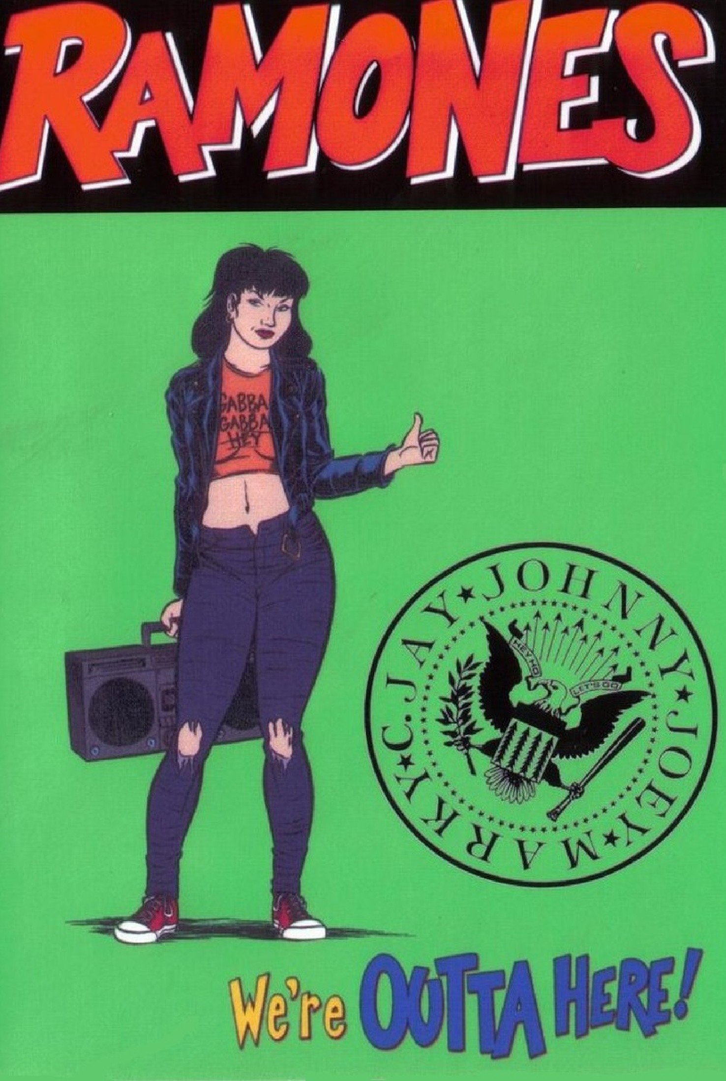 Affiche du film Ramones: We're Outta Here!
