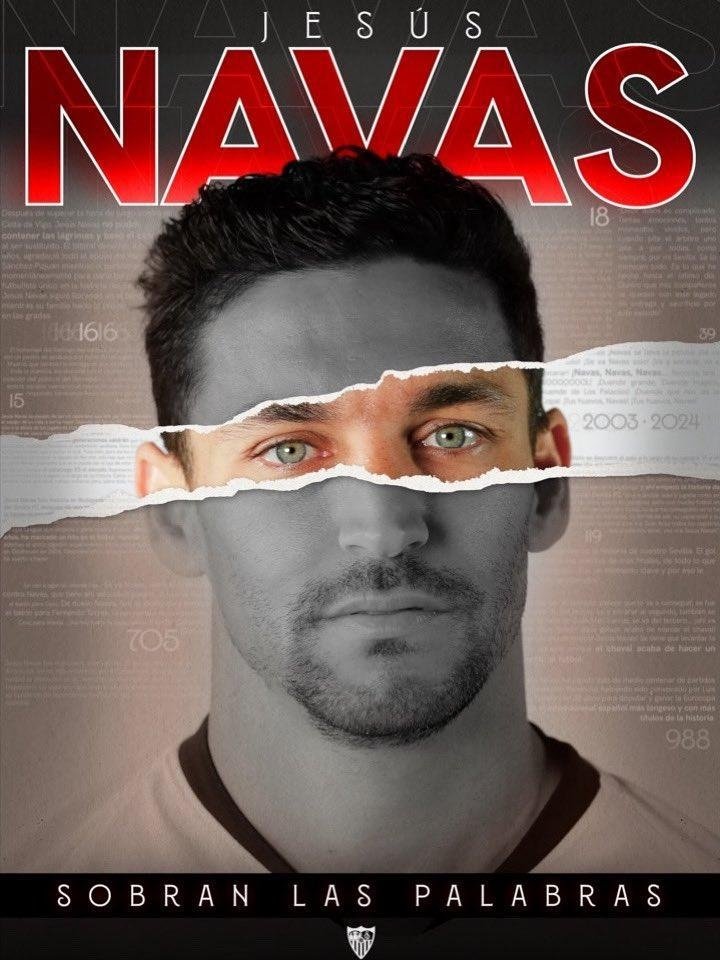 Jesús Navas, sobran las palabras