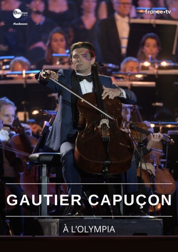 Poster de Gautier Capuçon à l'Olympia