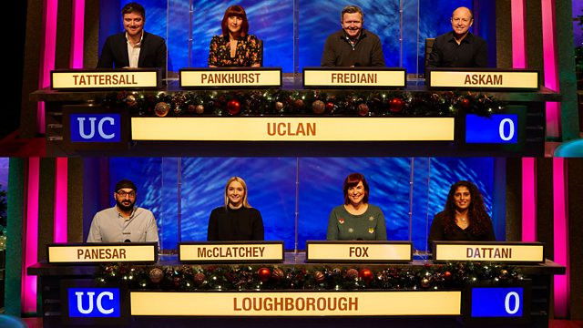 Christmas 2020 - Central Lancashire v Loughborough