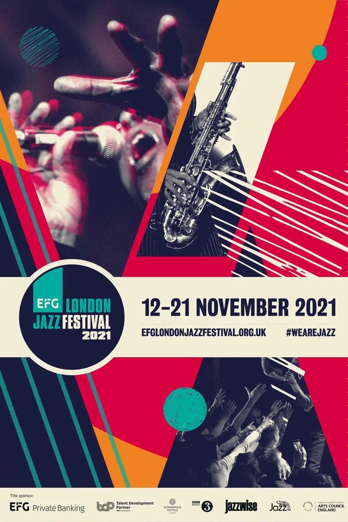 Poster de Jazz Voice 2021 - from the EFG London Jazz Festival