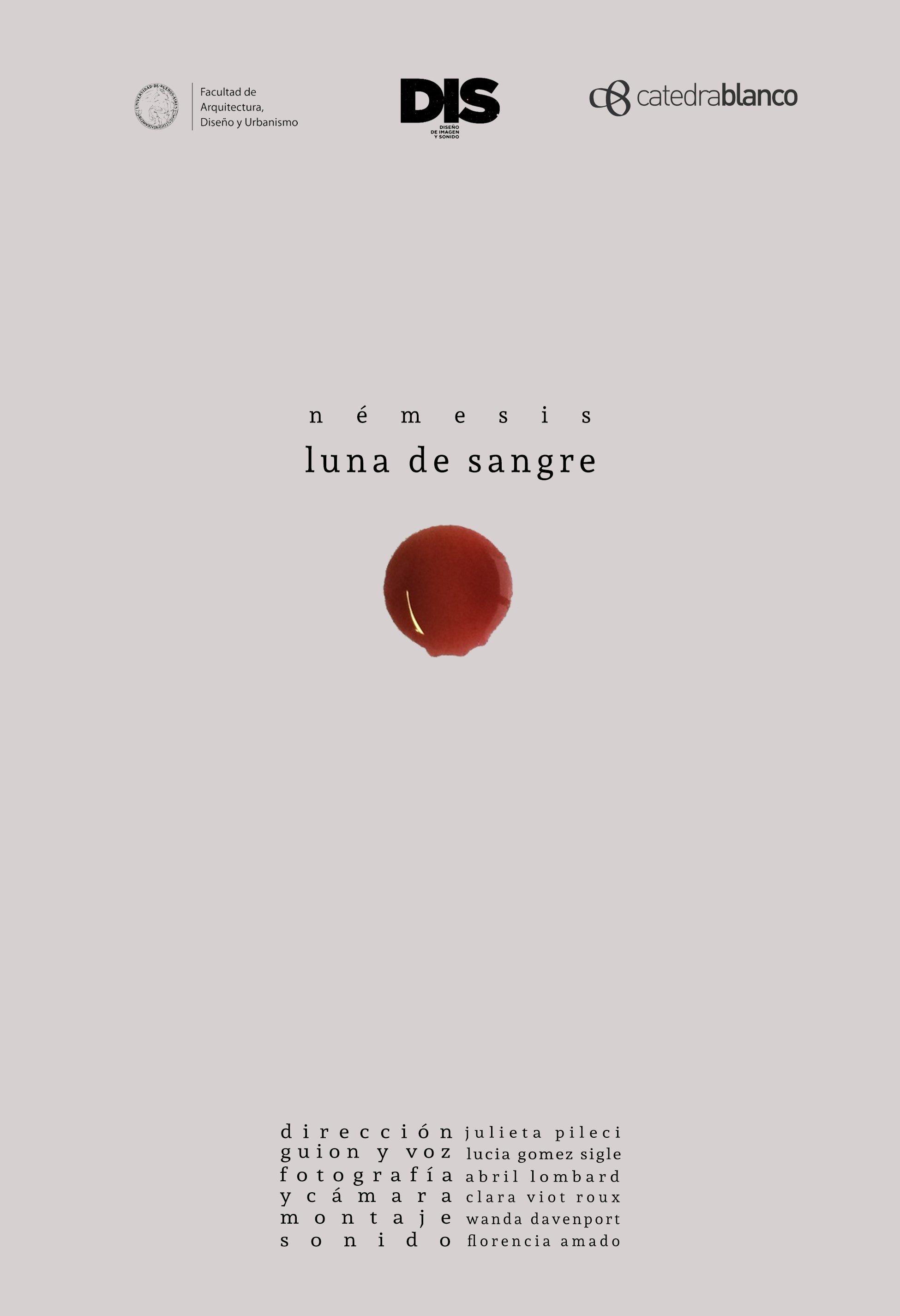 Poster de luna de sangre