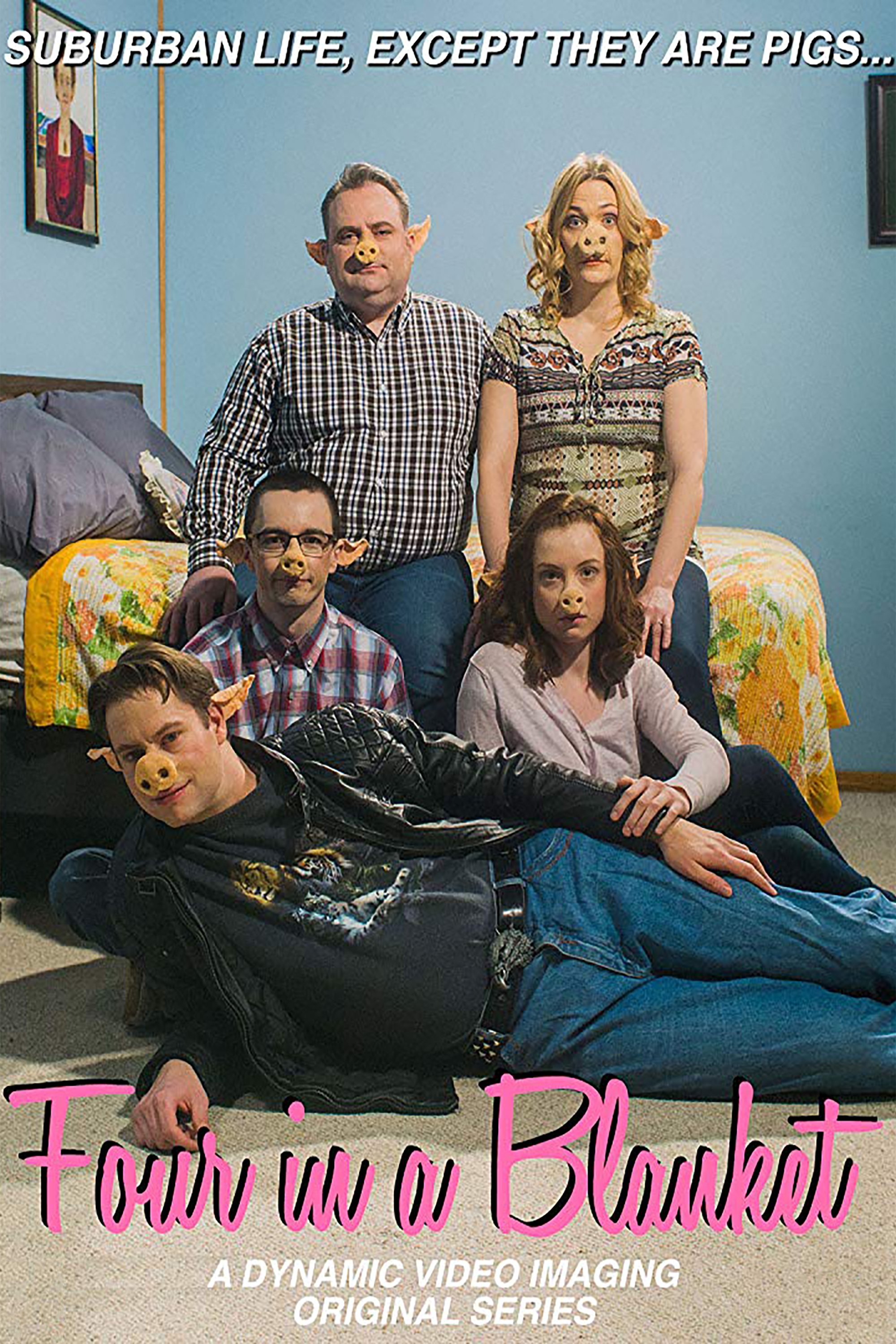 Poster de Four in a Blanket