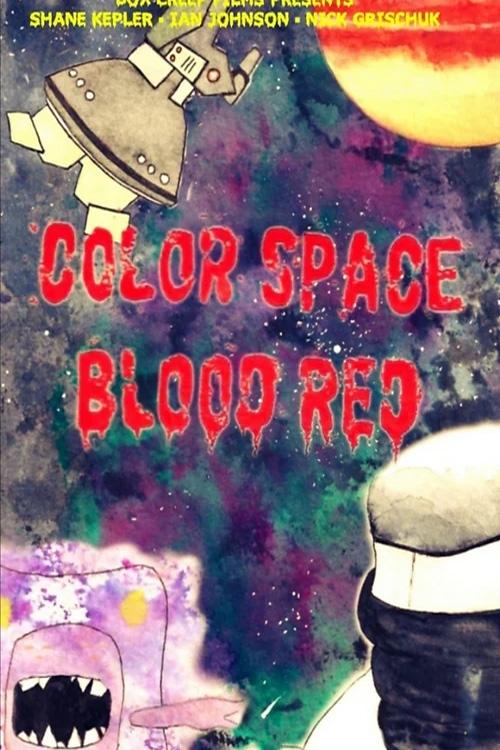 Poster de Color Space Blood Red