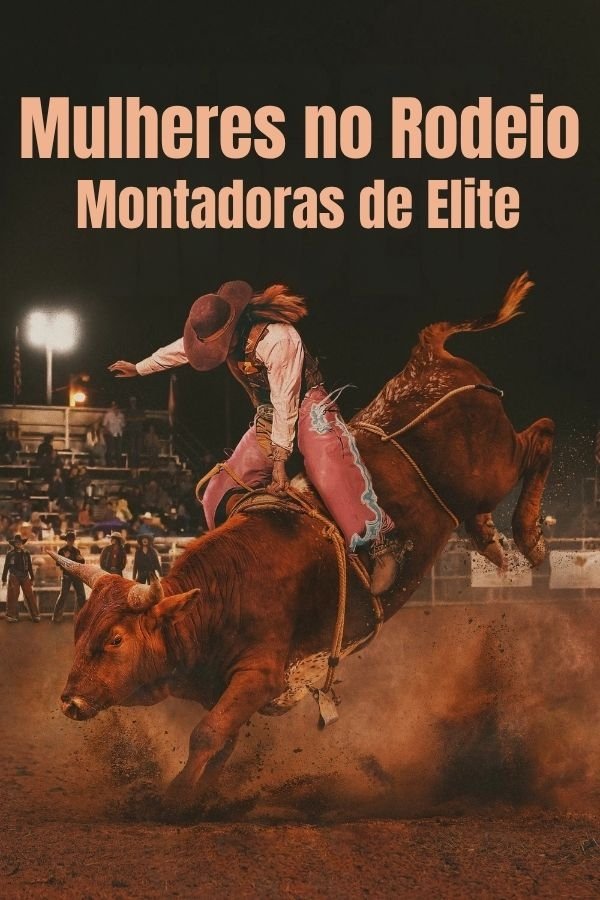 Poster de Mulheres no Rodeio Montadoras de Elite