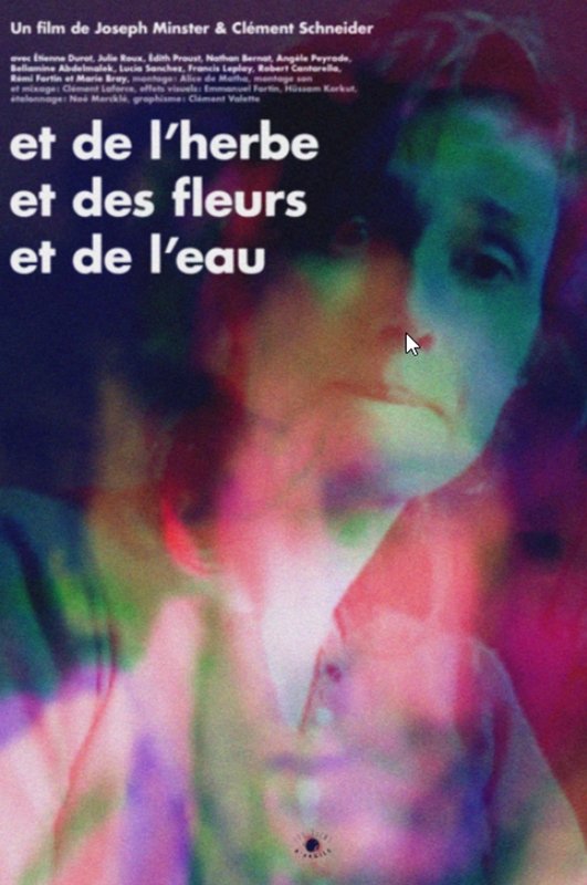 Poster de Et de l'herbe, et des fleurs, et de l'eau
