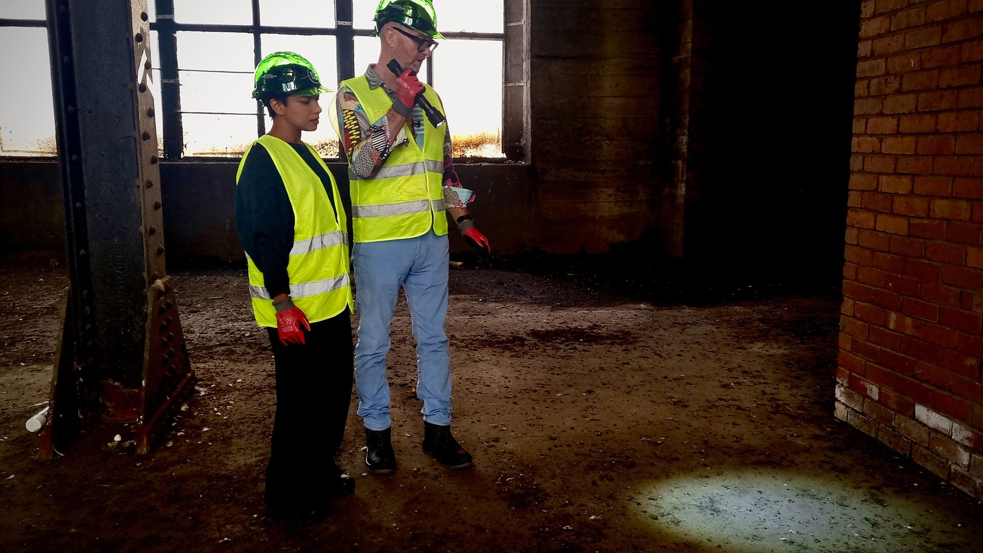 The Story of a Leather Mask and Bronze Peacock