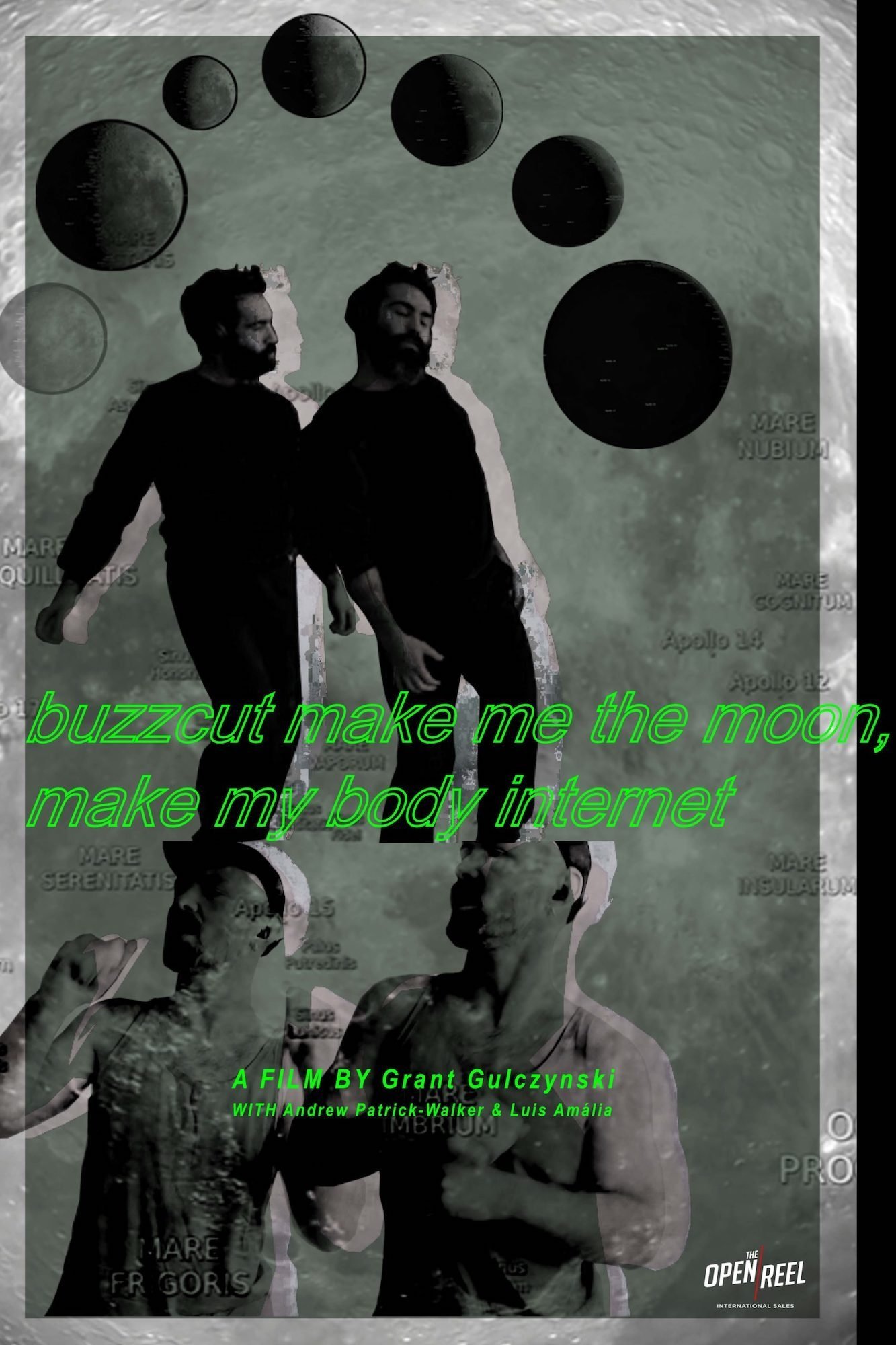 Poster de buzzcut make me the moon, make my body internet
