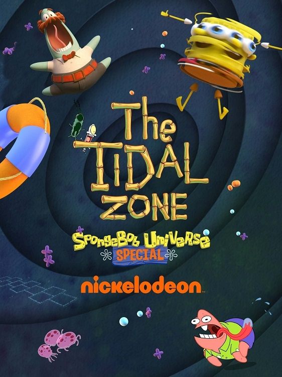 Poster de Bob Esponja Calça Quadrada apresenta: Zona das Marés
