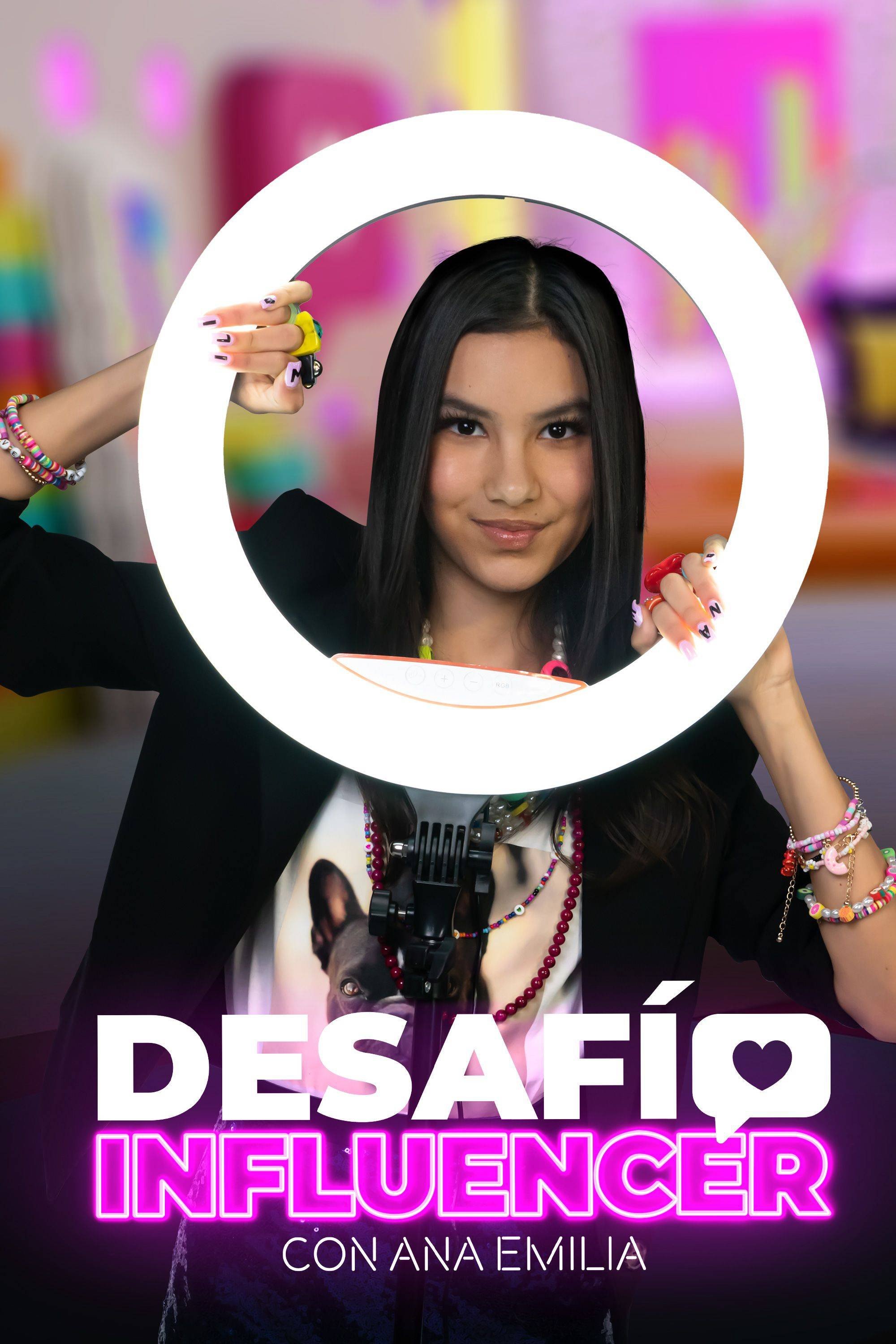 Poster de Desafio Influencer com Ana Emilia