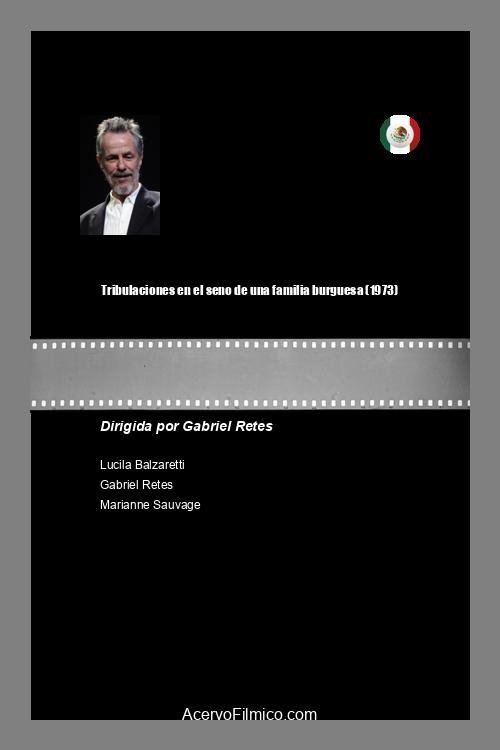 Poster de Tribulaciones en el seno de una familia burguesa
