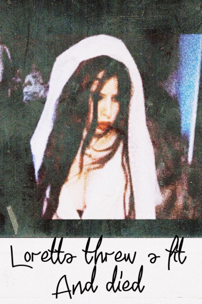 Poster de Loretta threw a fit and died
