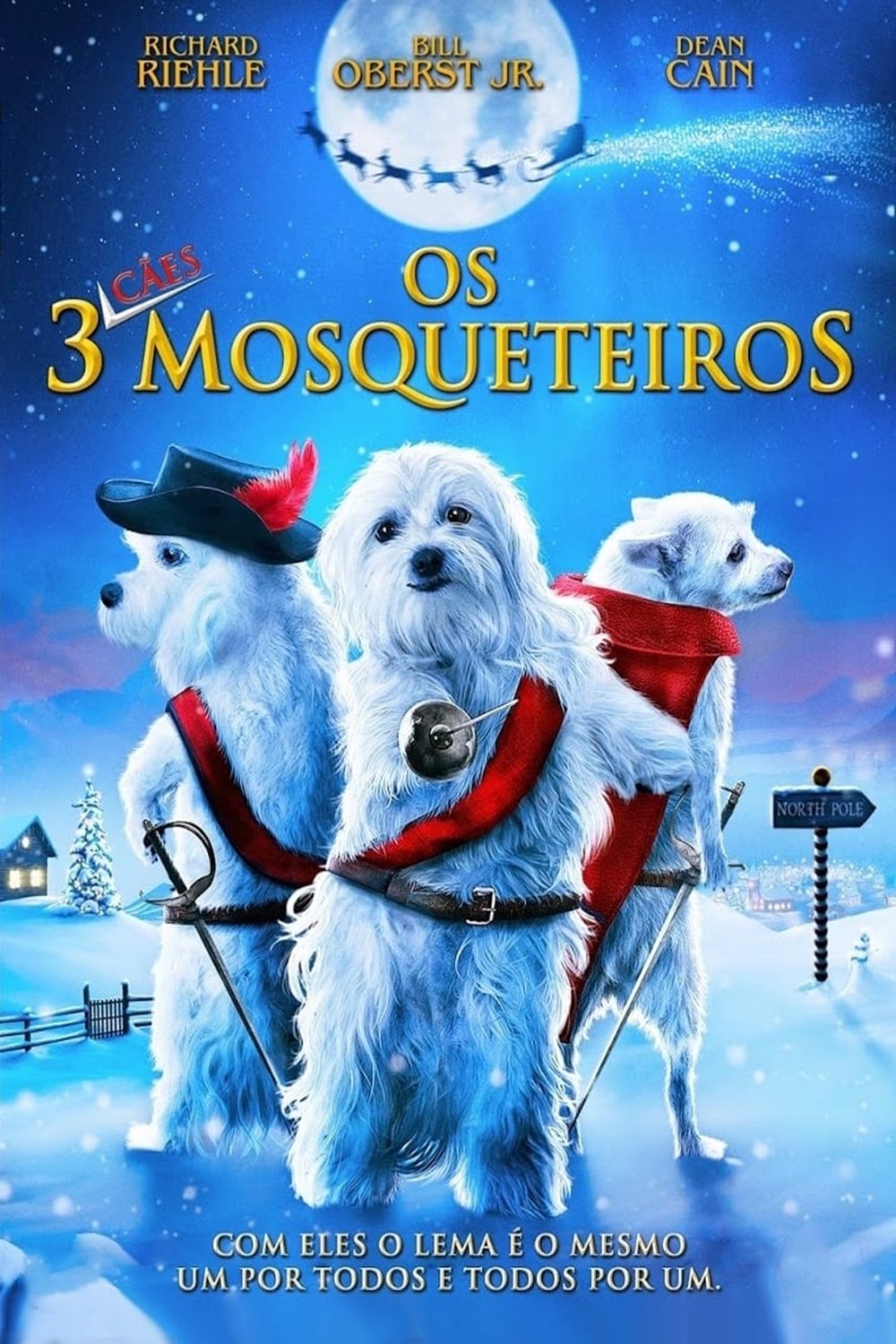Poster de Os 3 Cães Mosqueteiros