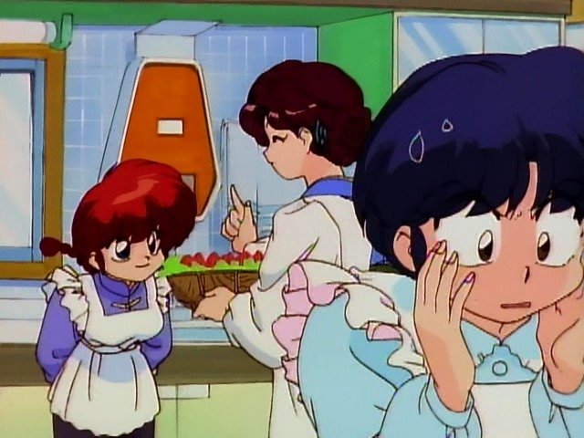 Akane vs. Ranma! I'll Be the One to Inherit Mother's Recipes!