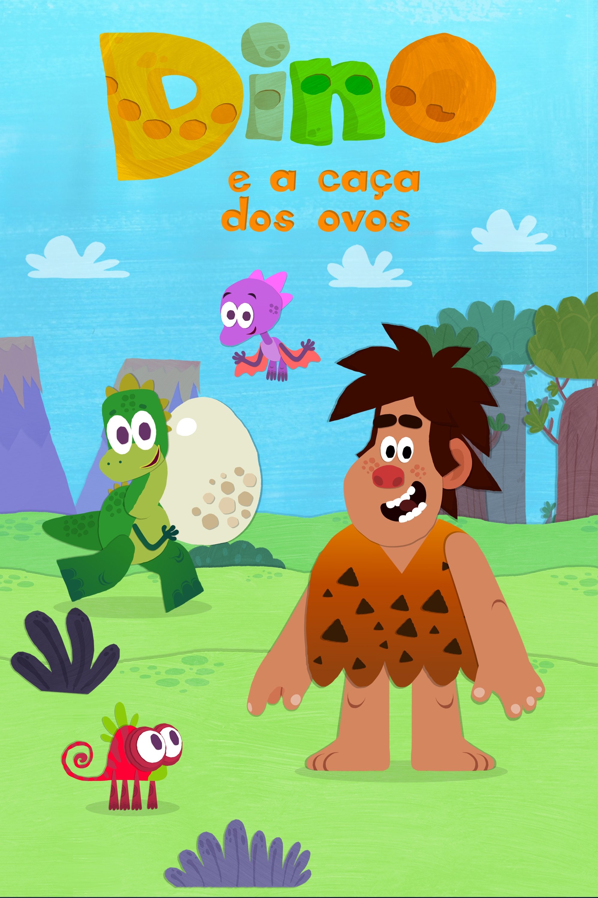 Poster de Dino e a Caça de Ovos