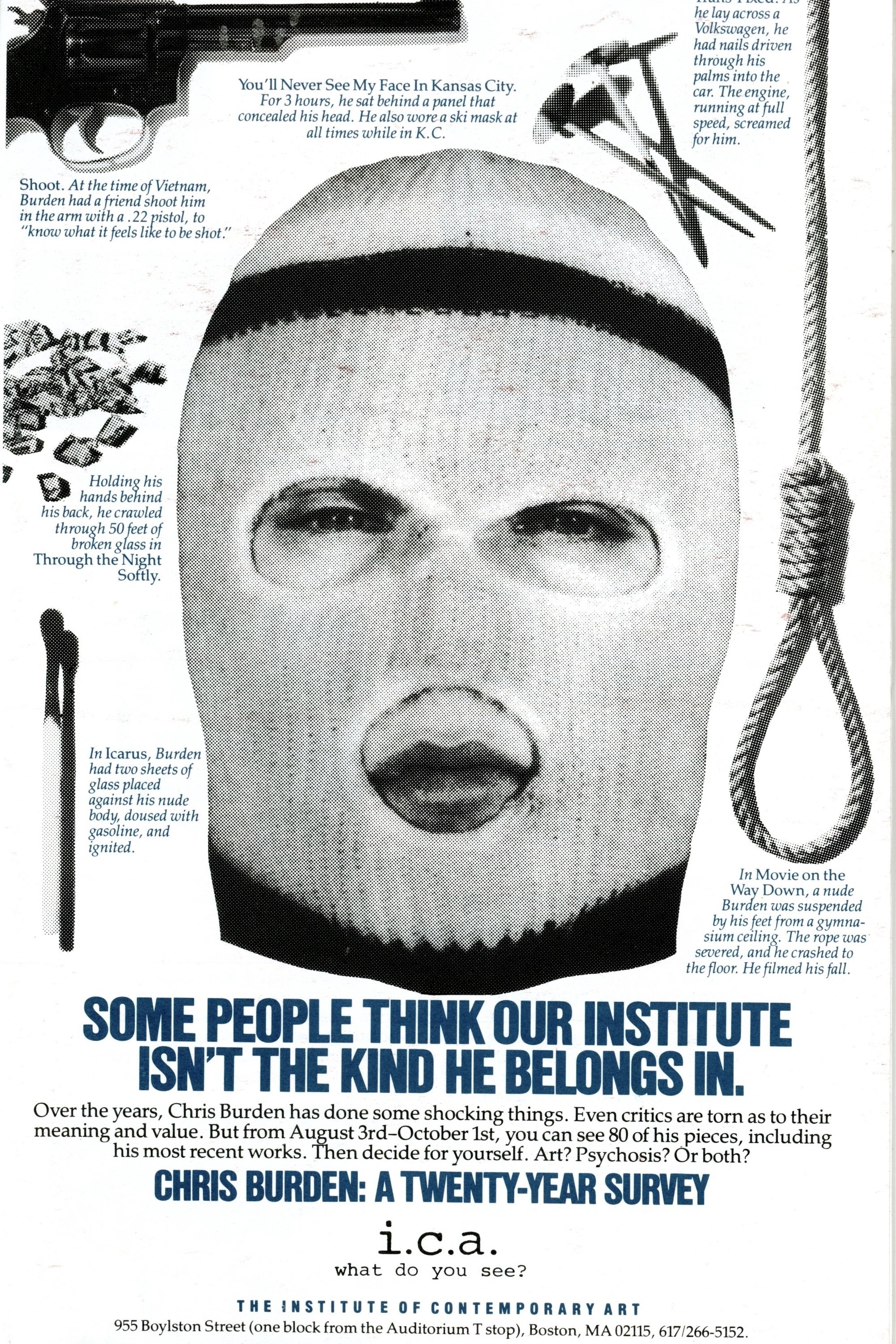 Poster de A Twenty-Year Survey, Newport Harbor Art Museum