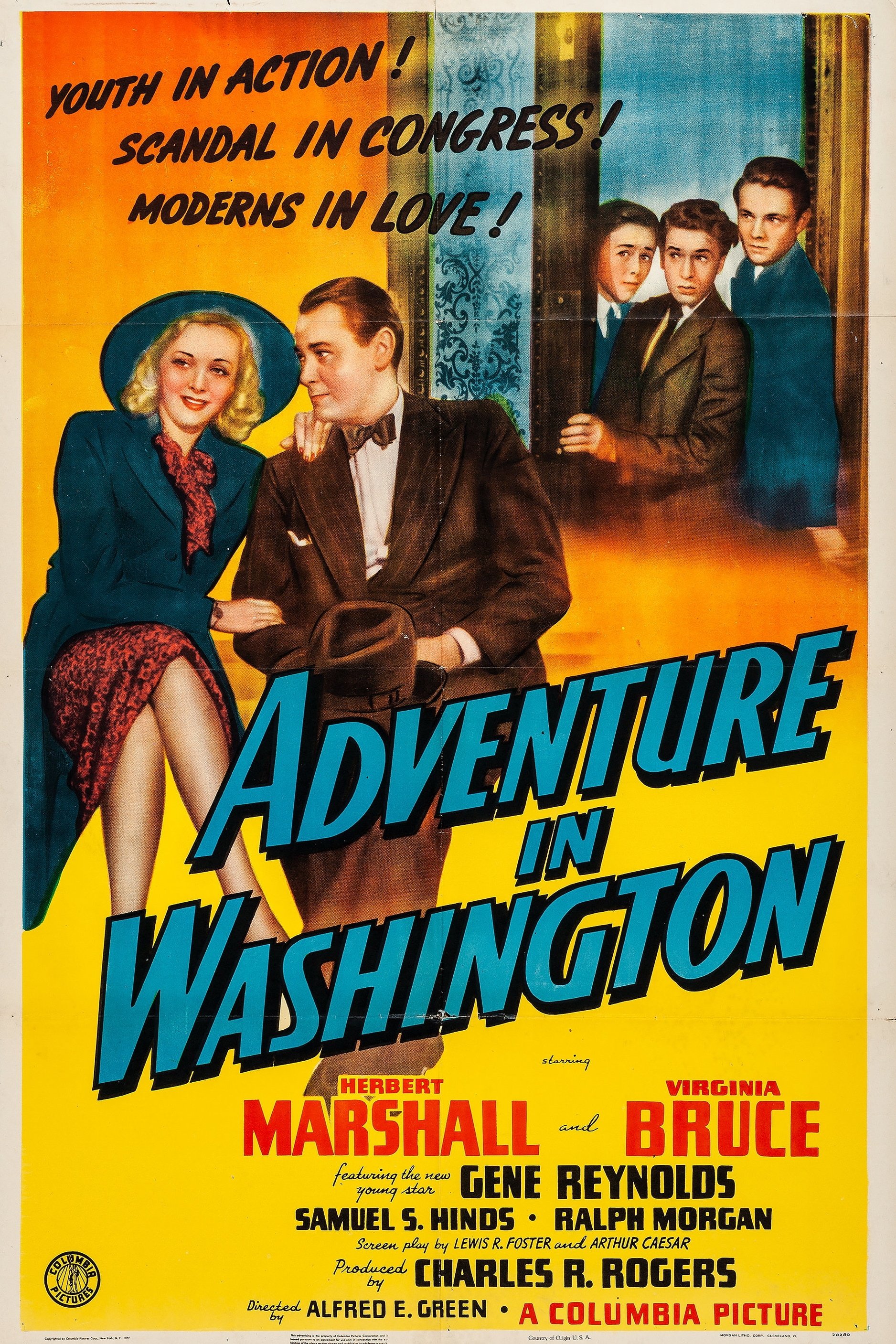 Poster de Adventure in Washington