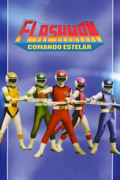 Poster de Comando Estelar Flashman
