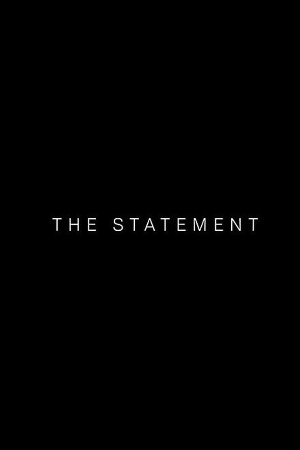 Poster de The Statement