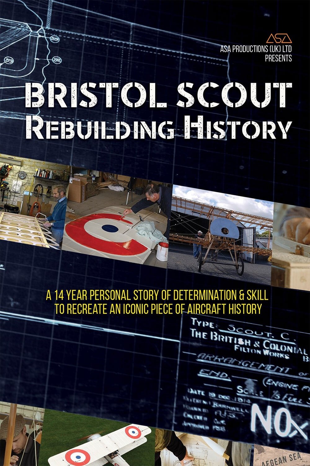 Poster for Bristol Scout Rebuilding History