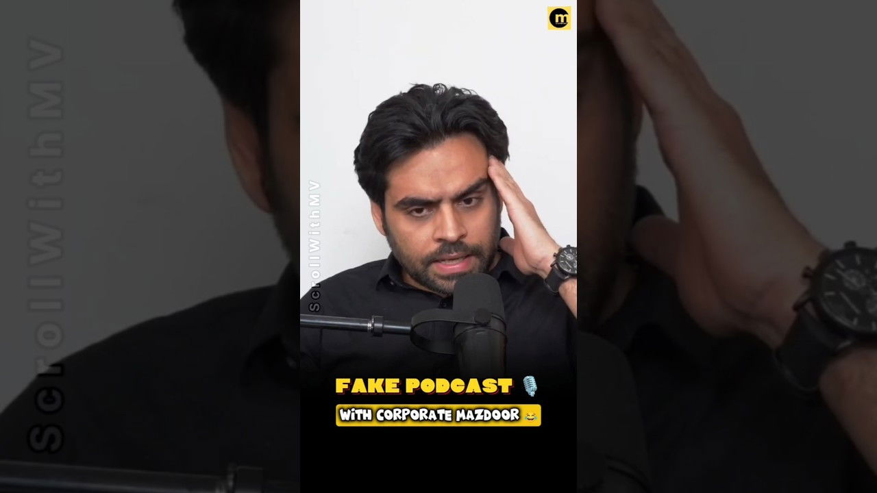 Fake Podcast with Corporate Mazdoor