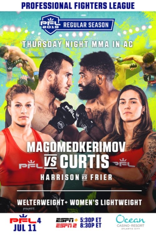 Poster de PFL 2019 #4: Regular Season - Magomedkerimov vs. Curtis