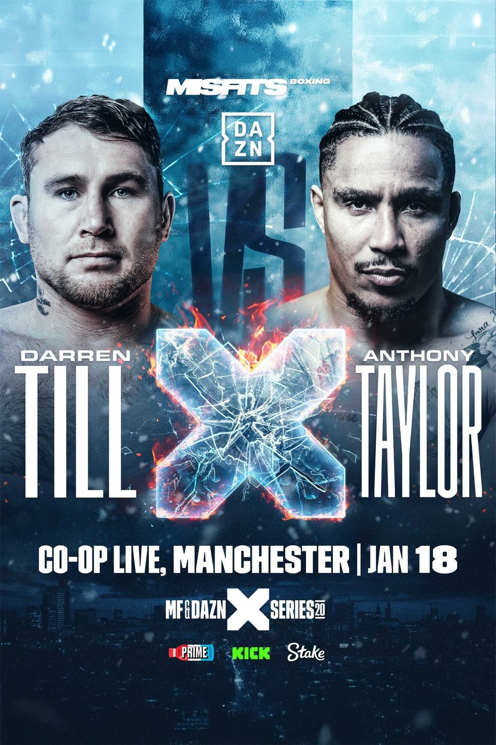 Poster de Darren Till vs. Anthony Taylor