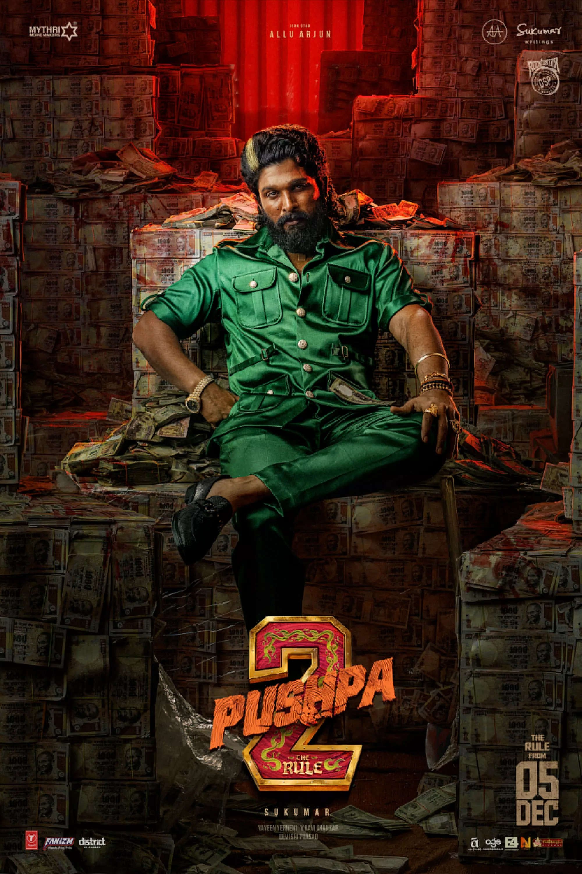 Poster de పుష్పా 2 - The Rule