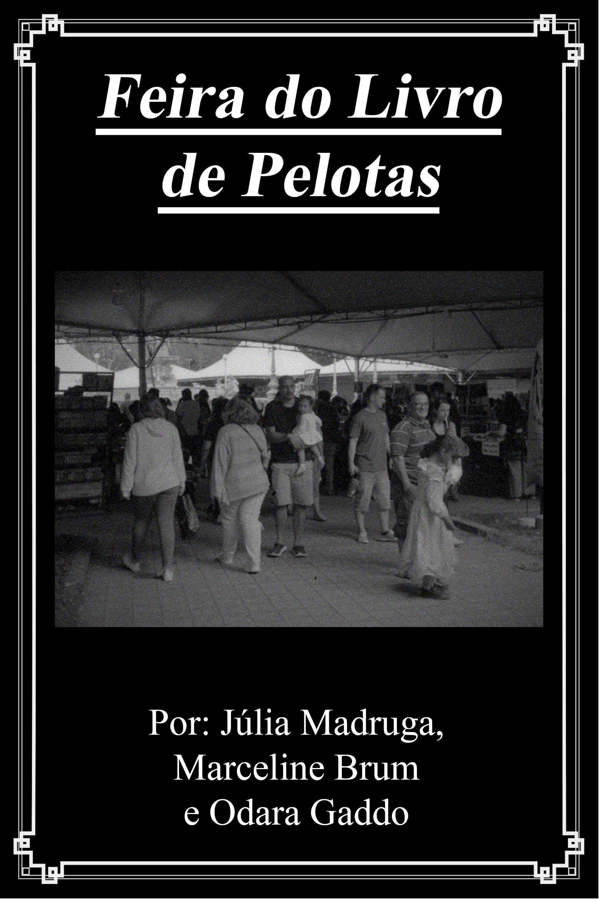 Poster de Feira do Livro de Pelotas