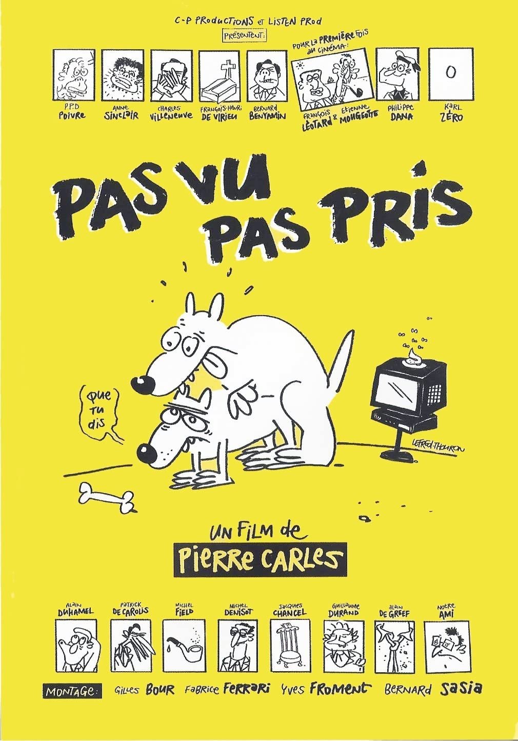 Affiche du film Pas vu pas pris