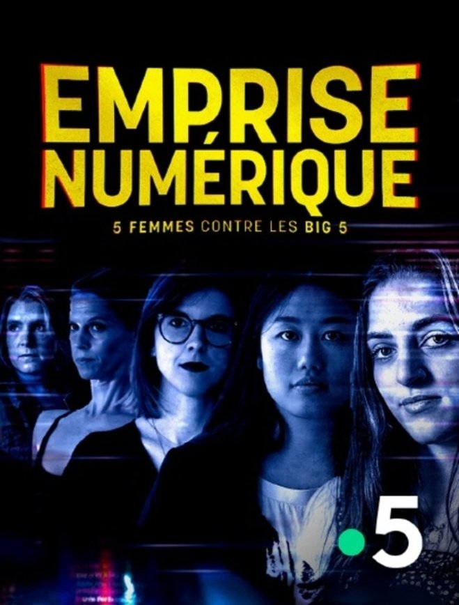 Poster de Emprise numérique, 5 femmes contre les Big 5