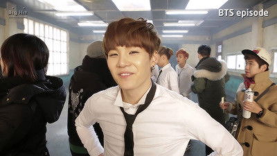 '상남자(Boy In Luv)' MV shooting Sketch