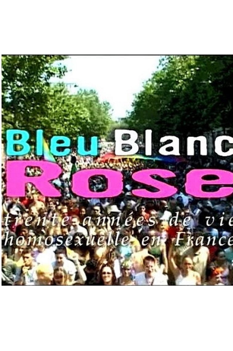 Poster de Bleu, blanc, rose