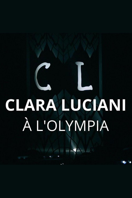 Poster de Clara Luciani à l'Olympia