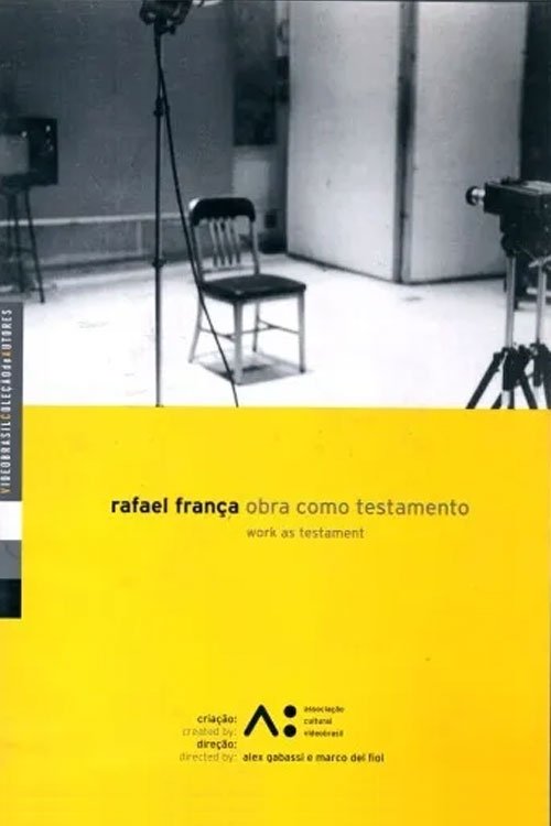 Poster de Rafael França: obra como testamento