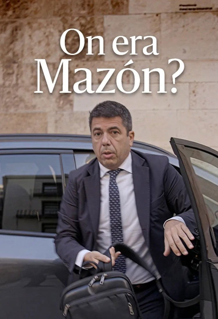 Poster de On era Mazón?