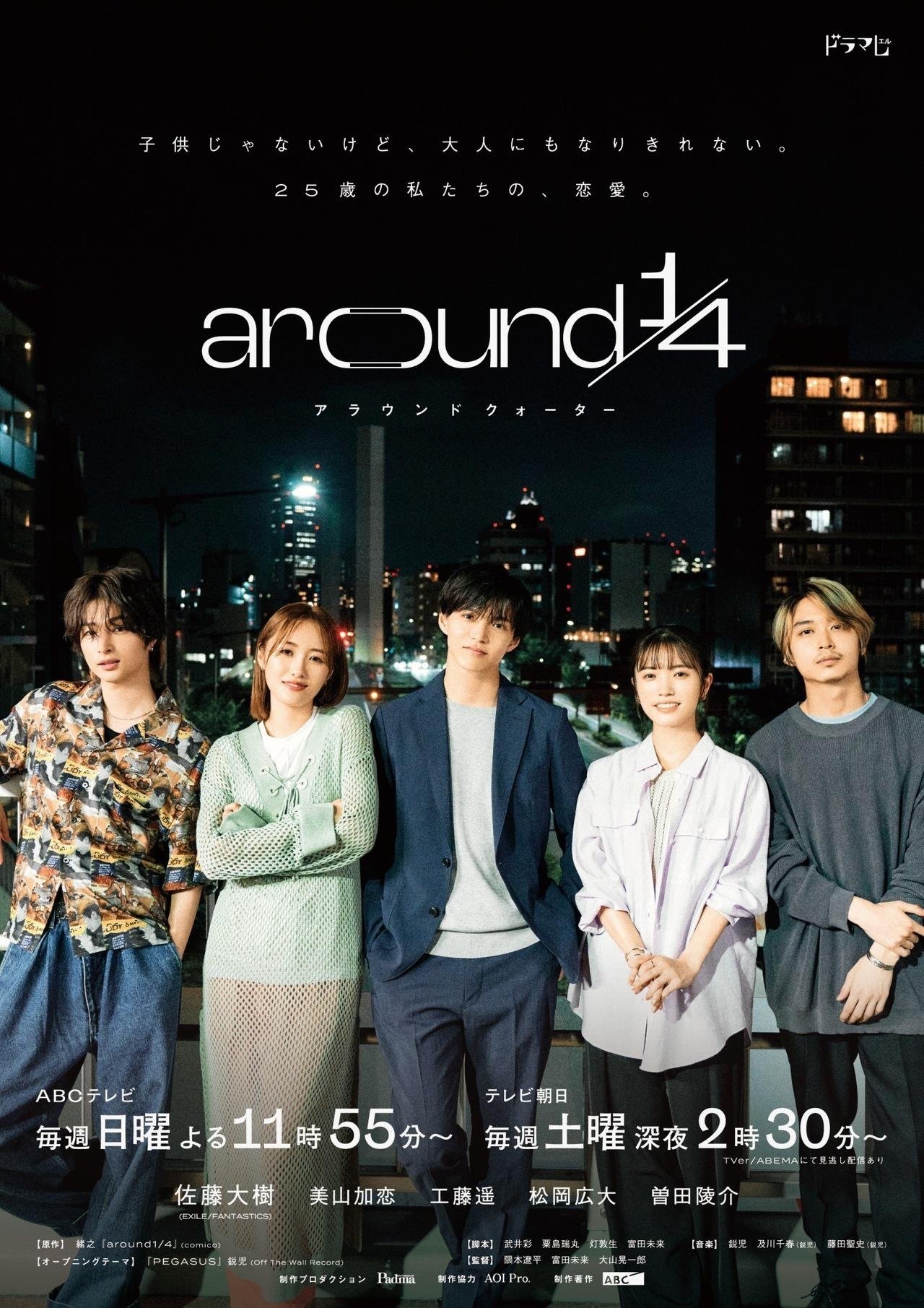 Poster de around1/4 アラウンドクォーター