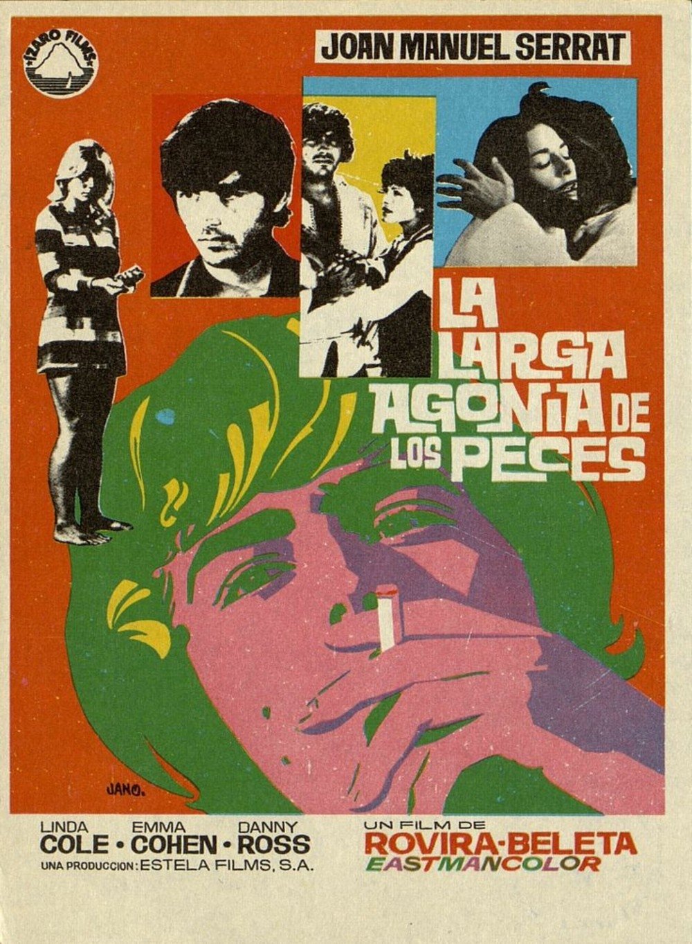Poster de La llarga agonia dels peixos fora de l’aigua