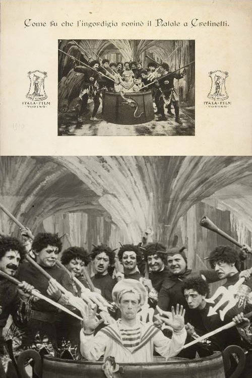 Poster de Come fu che l'ingordigia rovinò il Natale a Cretinetti